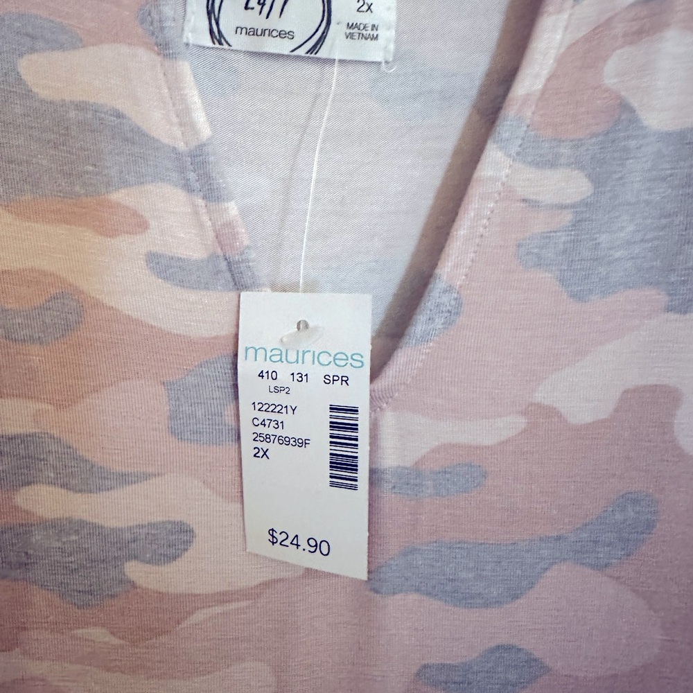 Pink Camo Tank Dress